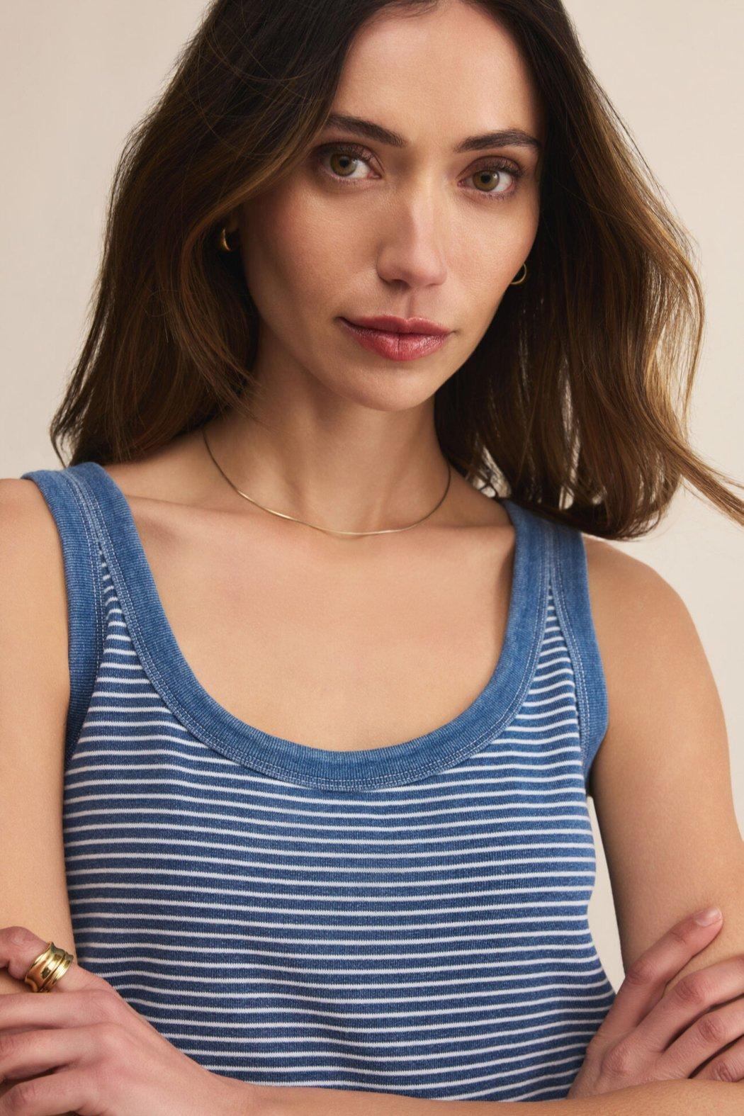 Mathis Striped Mini Dress Product Image
