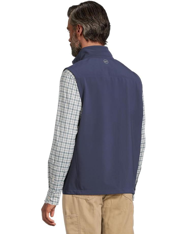 Mesh-Knit Cotton Full-Zip Sweater Vest Product Image