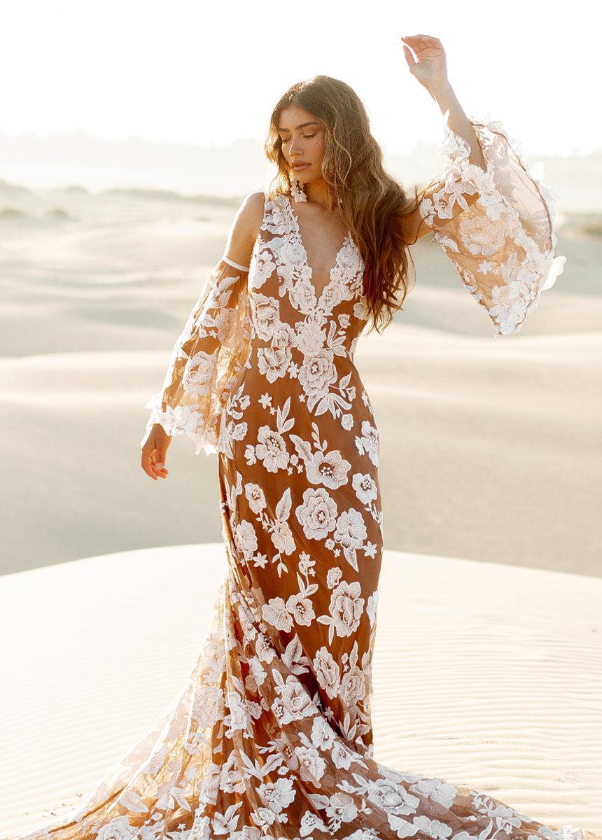 Salome Bridal Gown in Lily Female Product Image