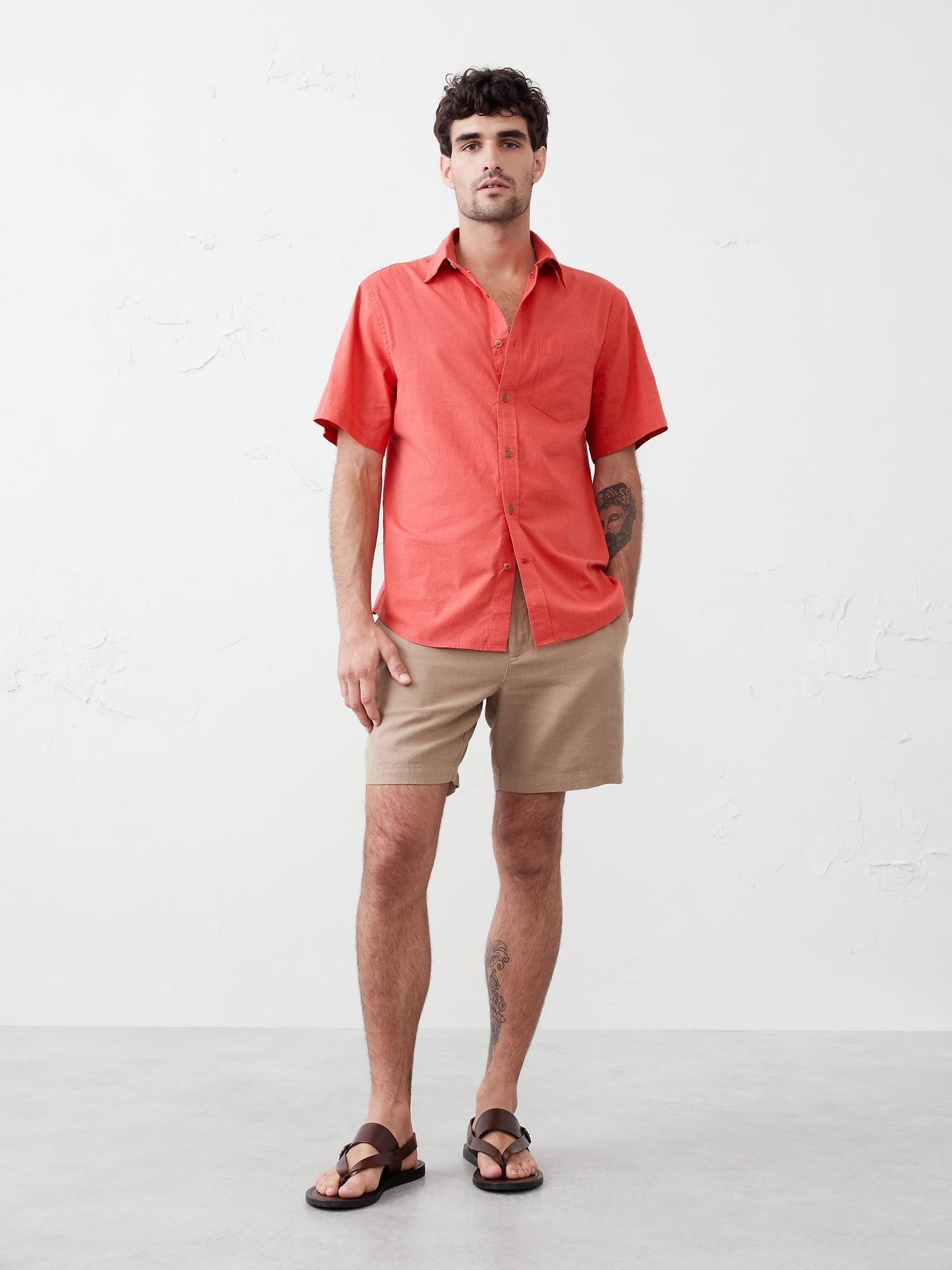 Slim Softwash Cotton Shirt Product Image