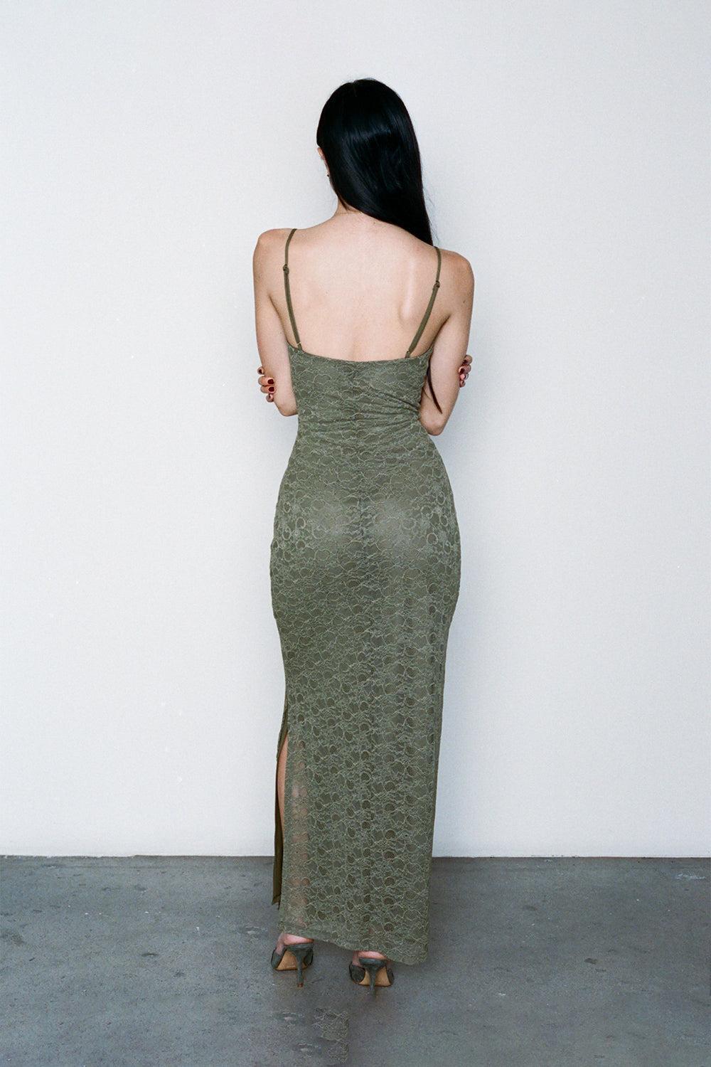 THAIS DRESS - HUNTER Product Image