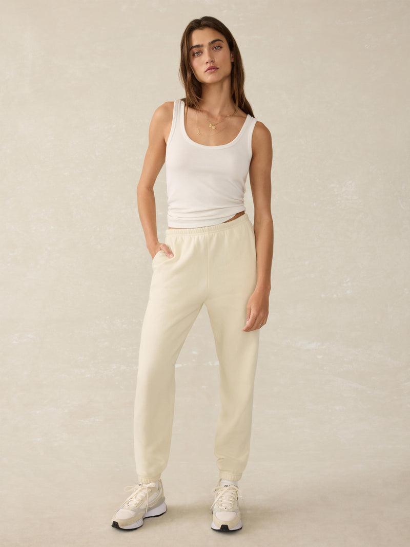 High Standard Fleece Sweatpant - Lemon Sorbet Product Image
