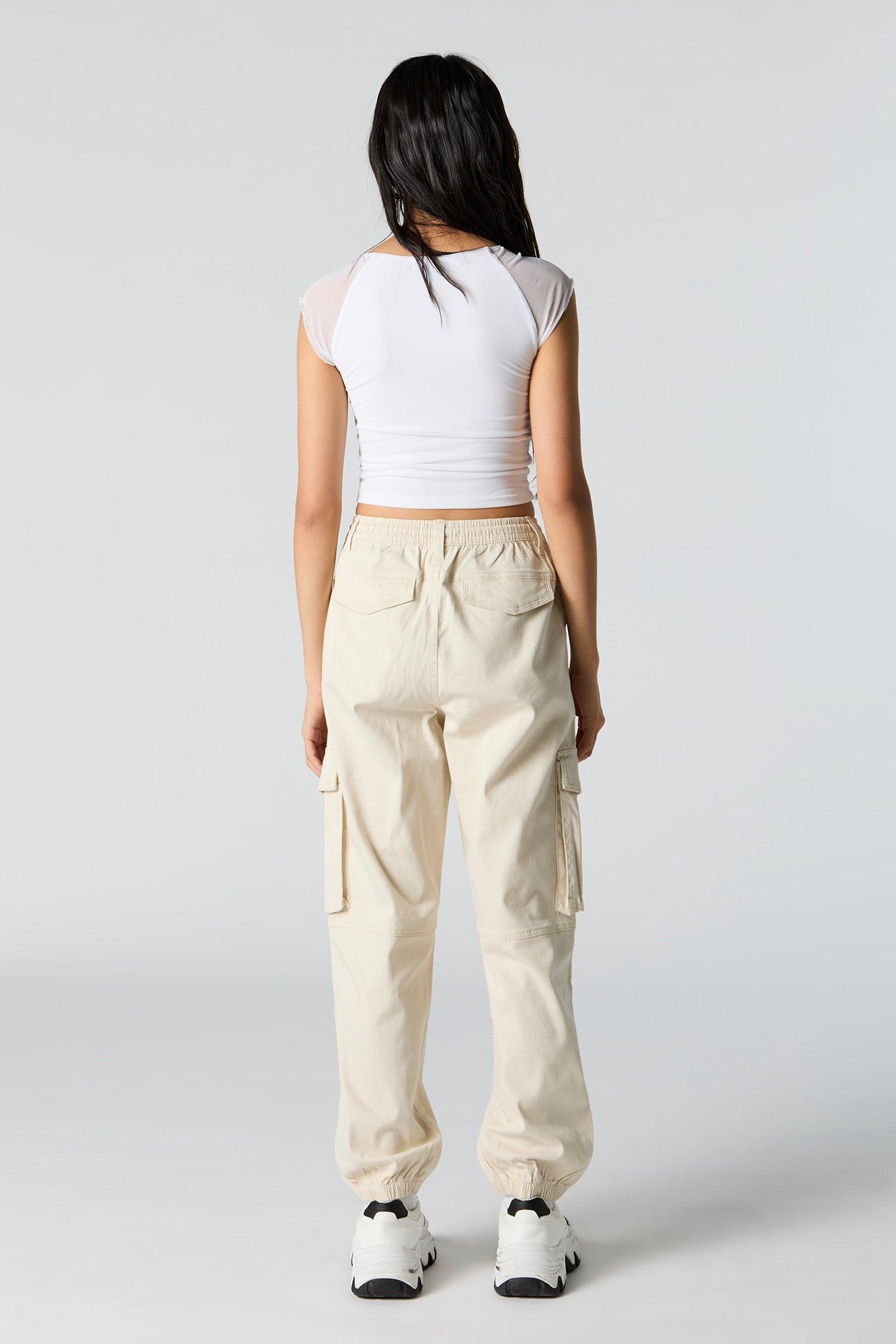 Drawstring Cargo Jogger Female Product Image