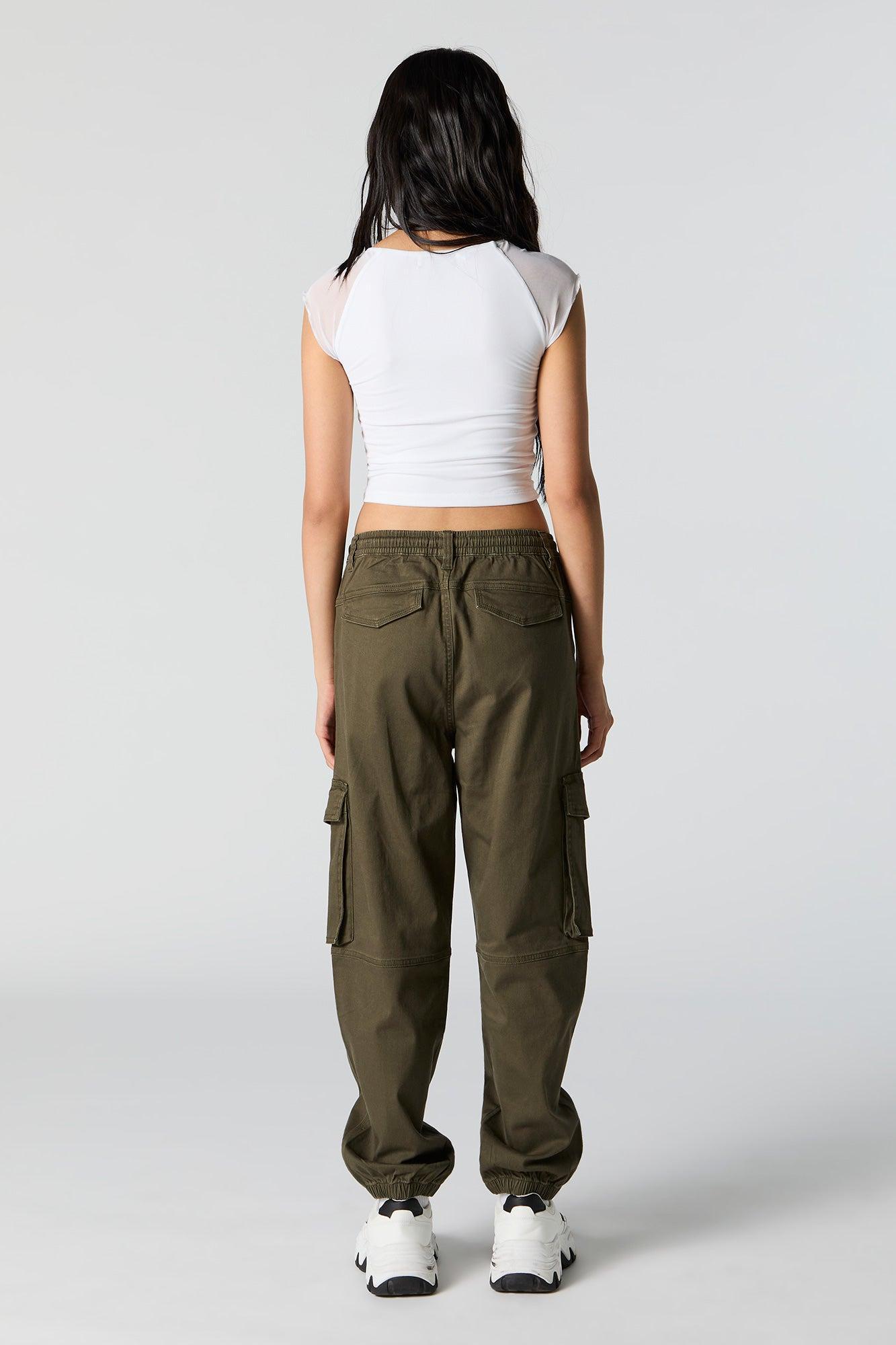 Drawstring Cargo Jogger Female Product Image