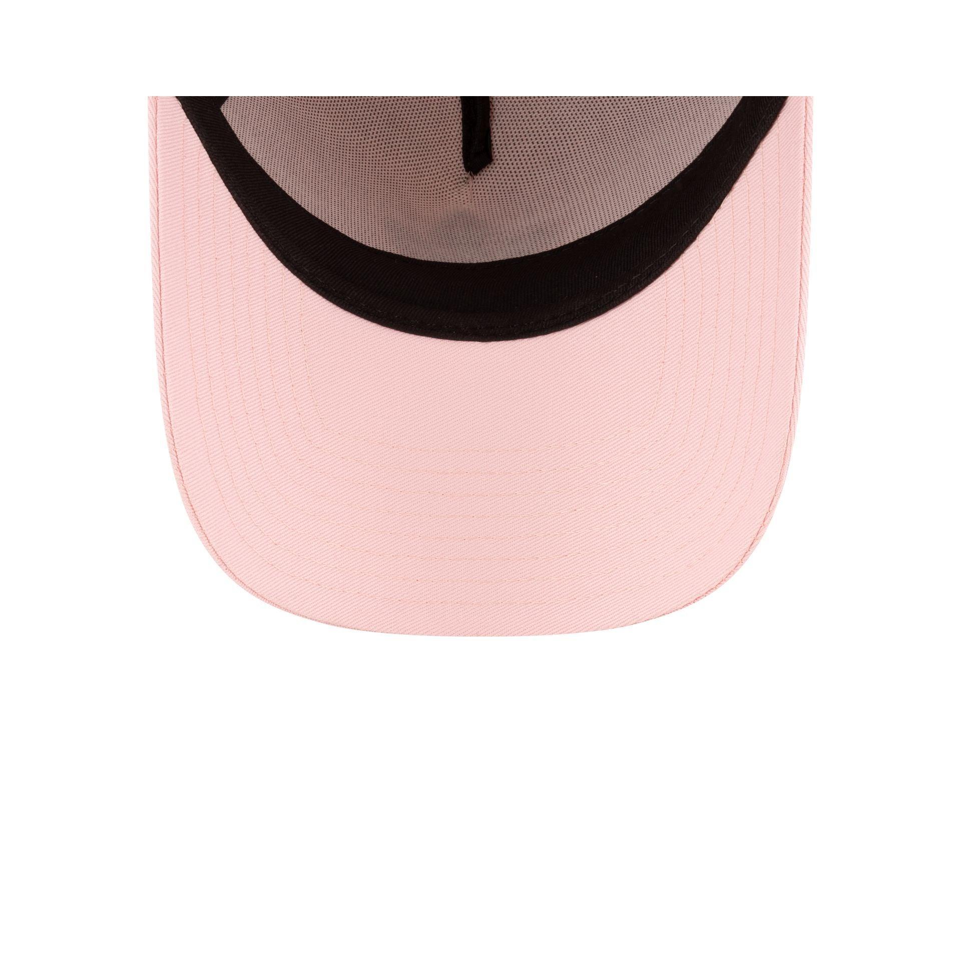 Toronto Maple Leafs Pink 9FORTY A-Frame Snapback Hat Male Product Image