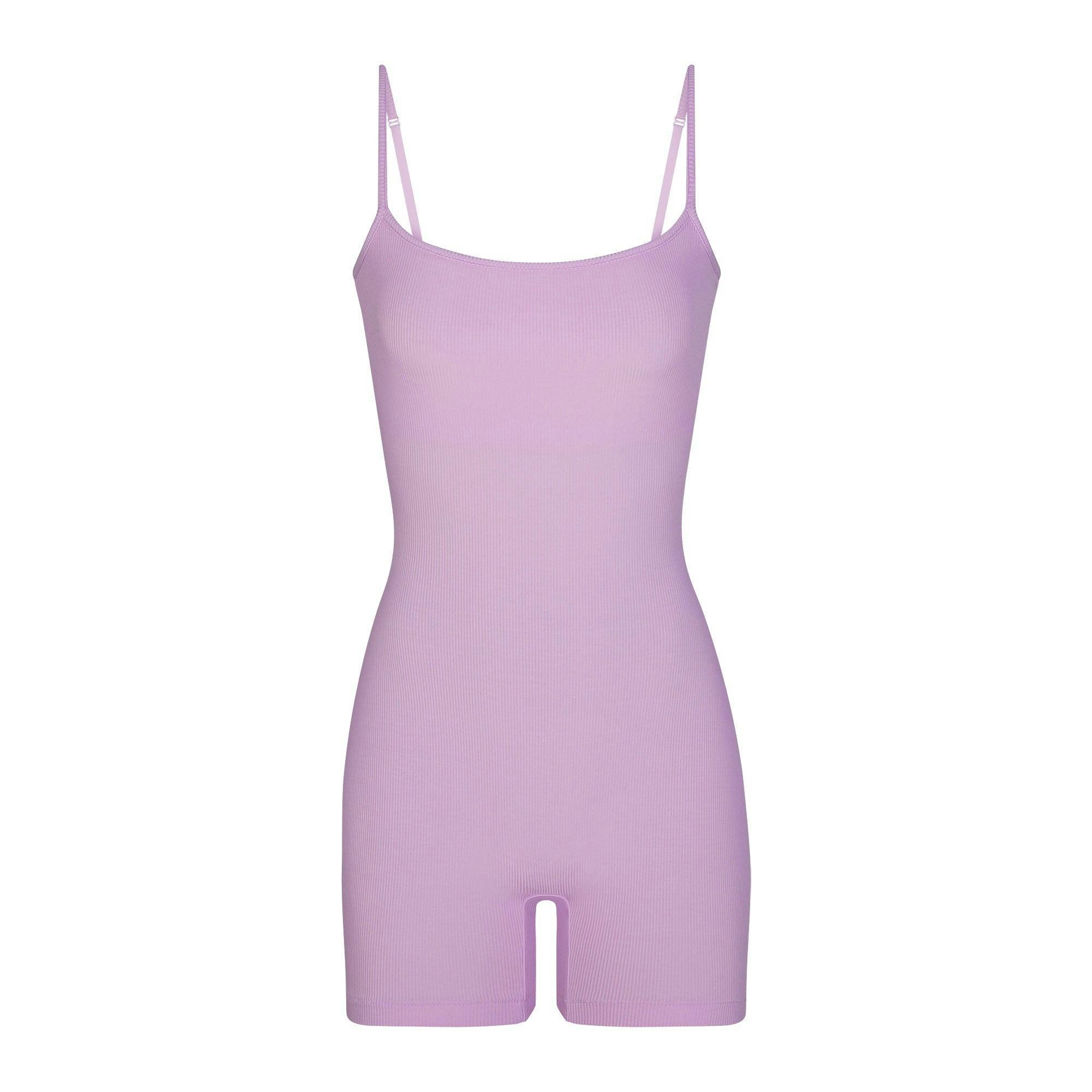 SOFT LOUNGE SCOOP ONESIE | SUGAR PLUM Product Image