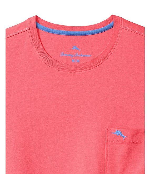 Tommy Bahama New Bali Skyline Short Sleeve Crewneck Solid Pocket T-Shirt Product Image
