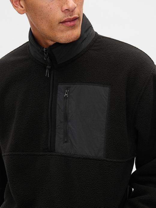 Sherpa Half-Zip Pullover Product Image