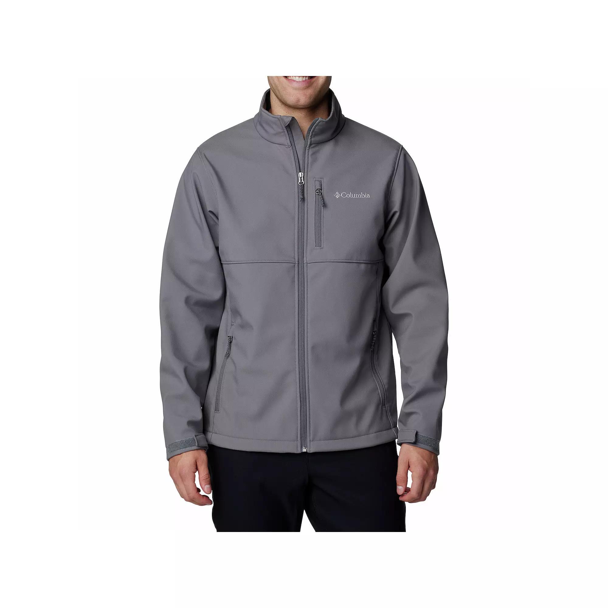 Men's Columbia Ascender Softshell Jacket, Size: XXL, City Gray Product Image