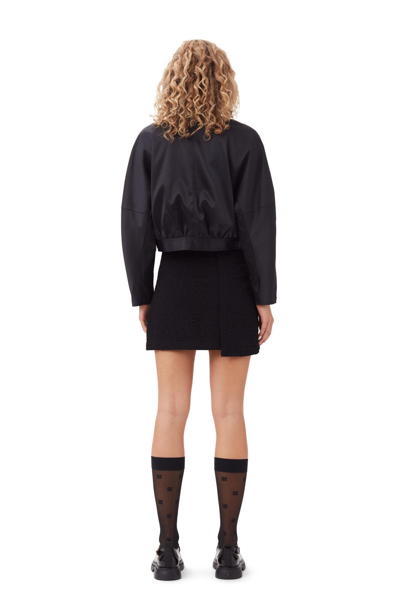 Double Satin Short Jacket Product Image