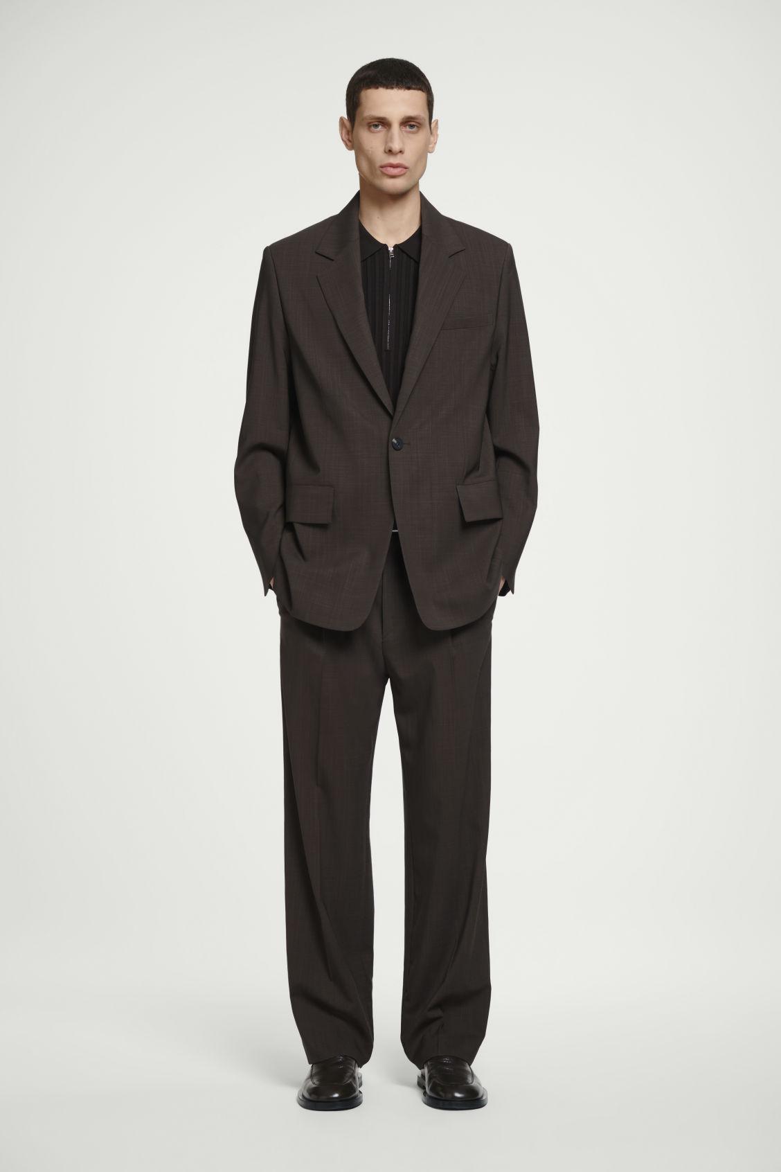 FLUID WOOL BLAZER Product Image