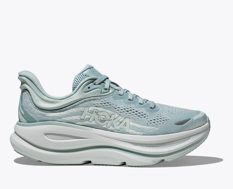 HOKA Men's Bondi 9 Shoes in Galactic Grey/Stellar Grey, Size 15 Product Image