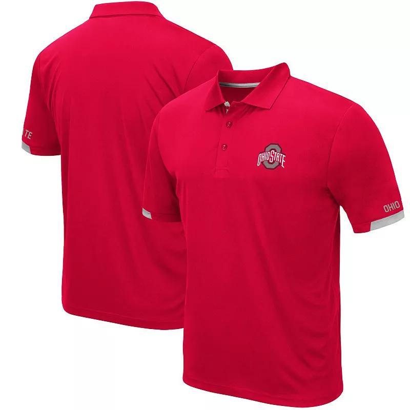 Mens Colosseum Colorado State Rams Santry Lightweight Polo Product Image