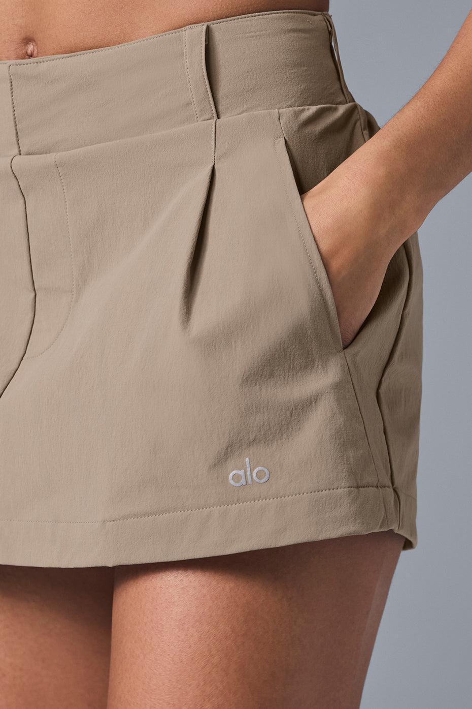 Fan Club Mini Skirt - Gravel Product Image