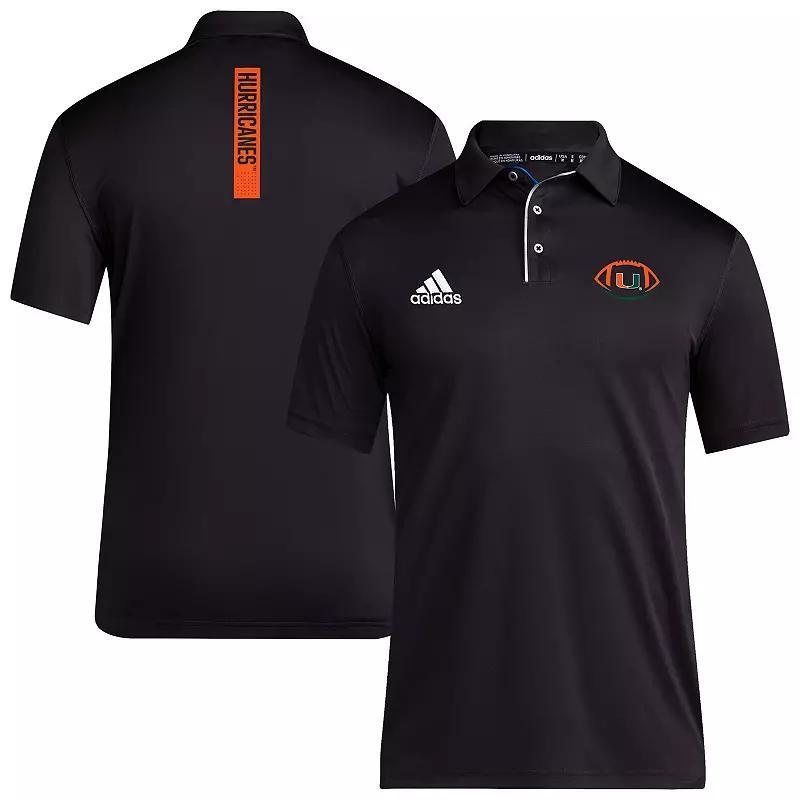 Men's adidas Black Texas Tech Red Raiders 2024 Coaches AEROREADY Polo, Size: XL Product Image