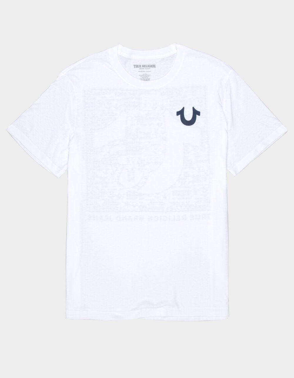 TRUE RELIGION Newspaper Mens Tee Product Image