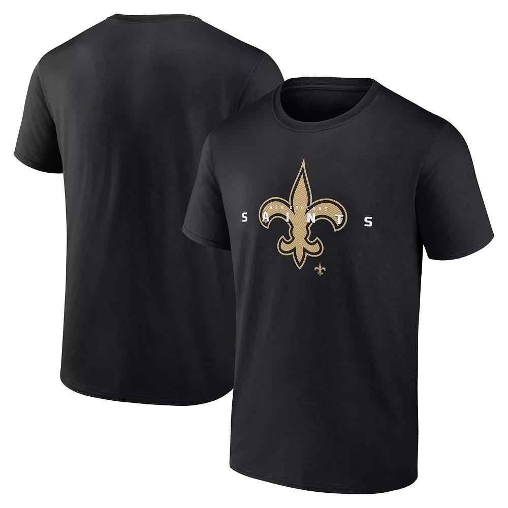 Men's Nike Black Las Vegas Raiders Overlap Lockup Tri-Blend T-Shirt, Size: XL, Lvr Black Product Image