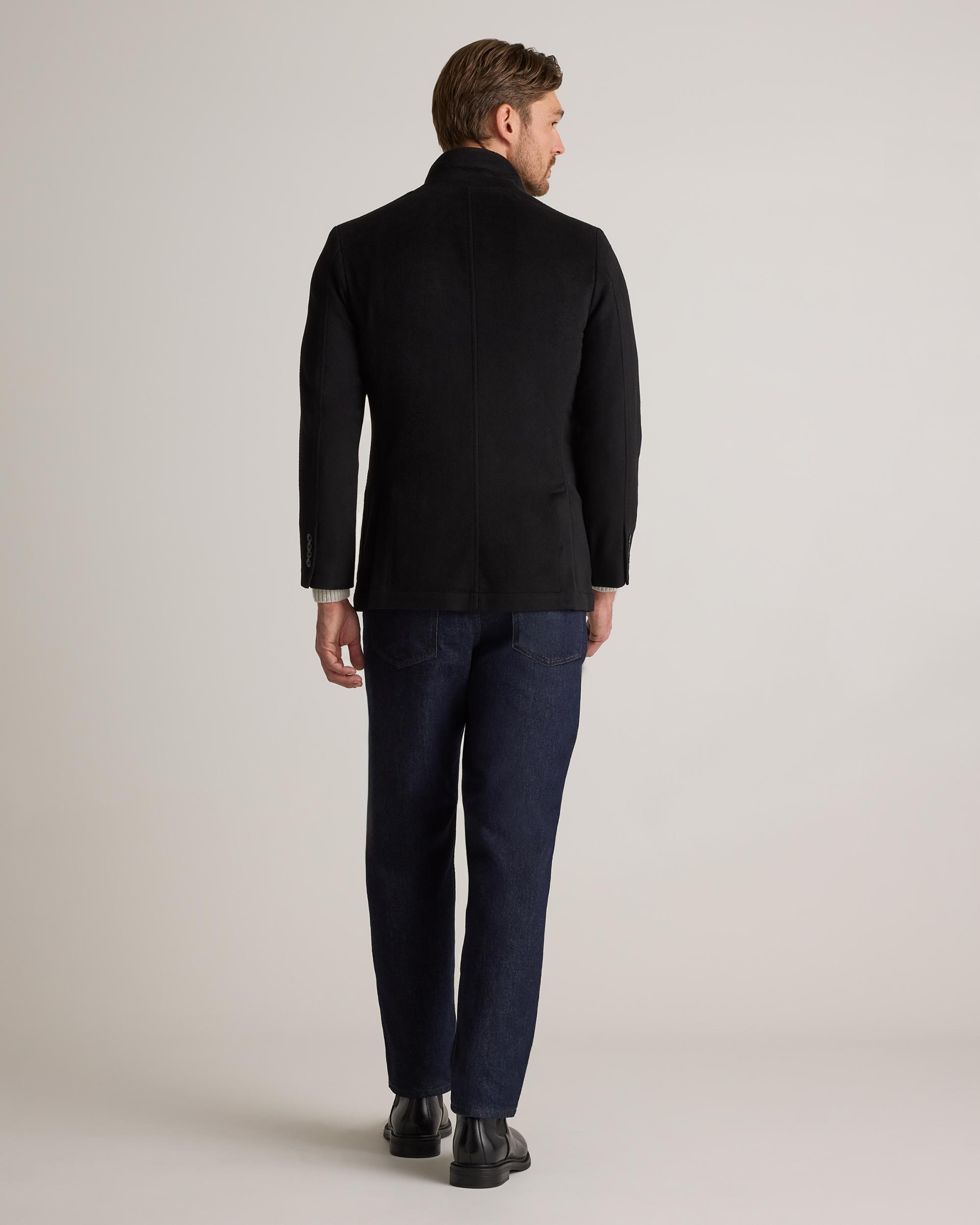 Quince | Men's 100% Mongolian Cashmere Stand Collar Blazer Product Image