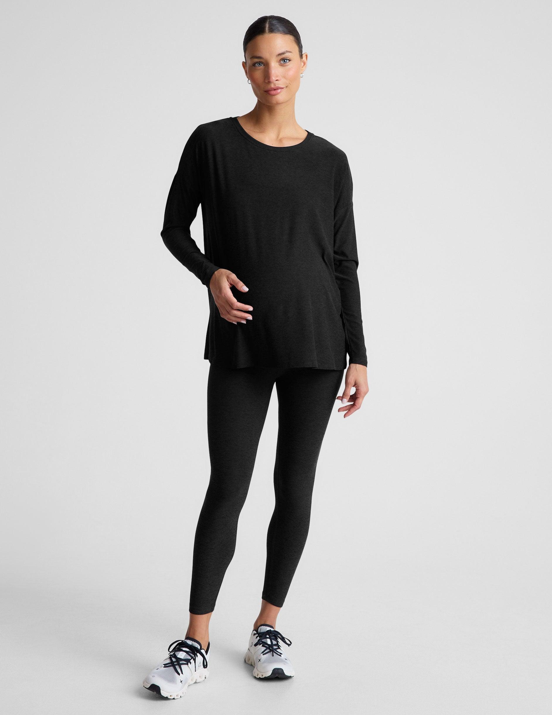 Featherweight Feels Like Home Long Sleeve Maternity Top Product Image
