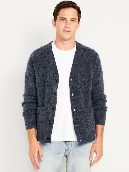Space-Dye Cardigan Sweater Product Image