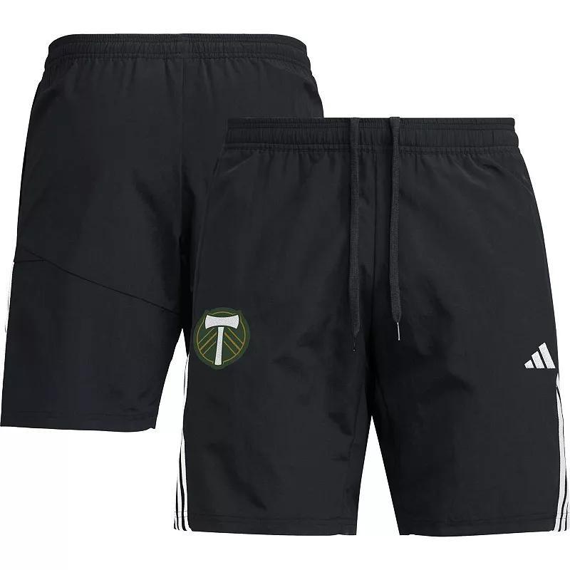 Mens adidas Black Atlanta United FC Downtime Shorts Product Image