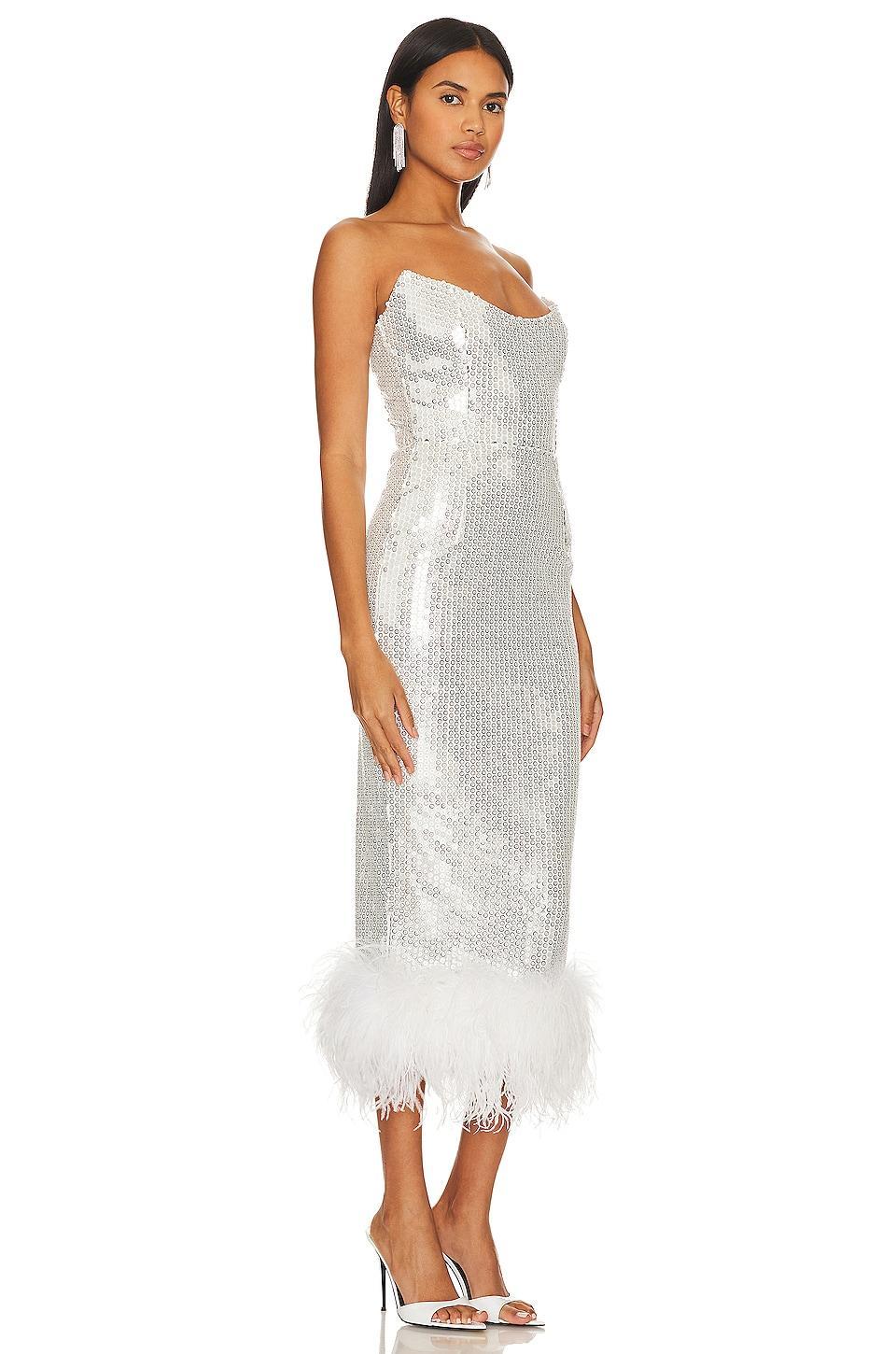 Ginger Midi Dress The New Arrivals by Ilkyaz Ozel Product Image