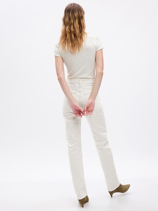 High Rise Studded &apos;90s Straight Jeans Product Image