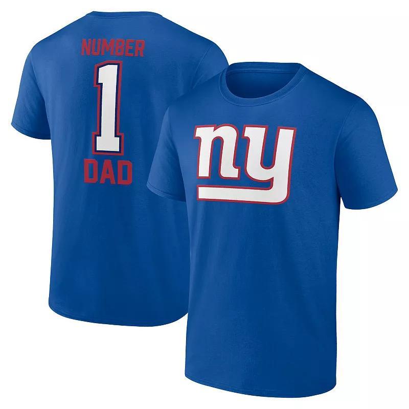 Men's Fanatics Branded Royal New York Giants Father's Day T-Shirt, Size: Small, Blue Product Image