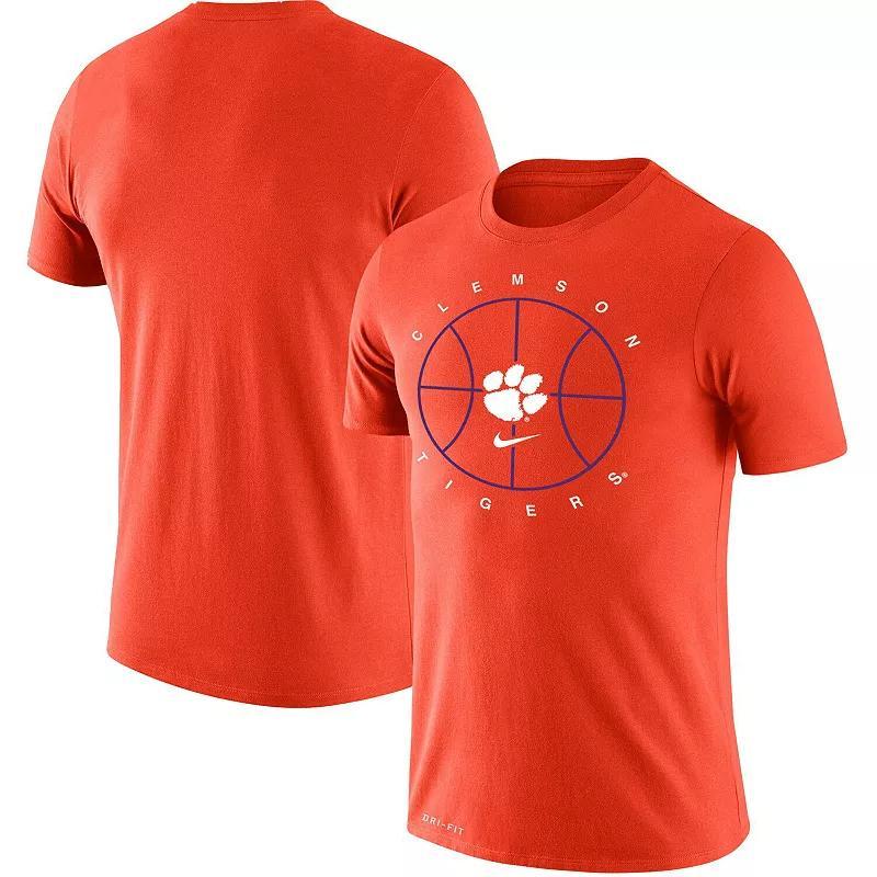 Mens Nike Clemson Tigers Basketball Icon Legend Performance T-Shirt Product Image