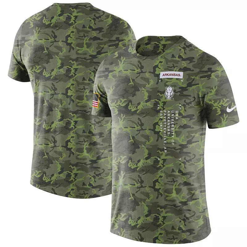 Men's Nike Camo Ohio State Buckeyes Military T-Shirt, Size: Medium, Green Product Image