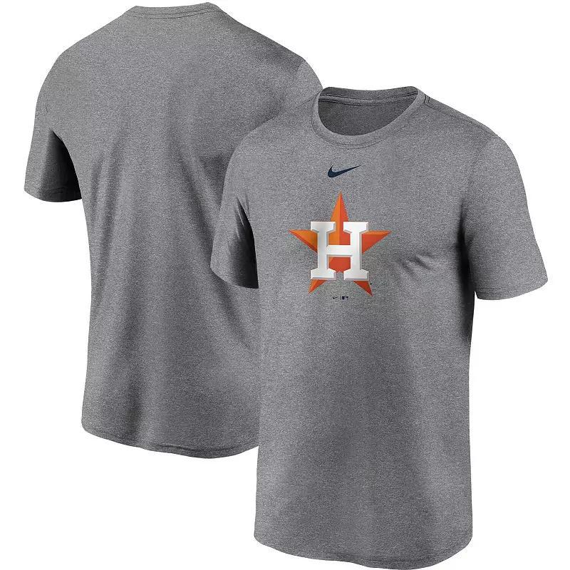 Men's Nike Heathered Charcoal New England Patriots Property Of Legend Performance T-Shirt, Size: Small Product Image