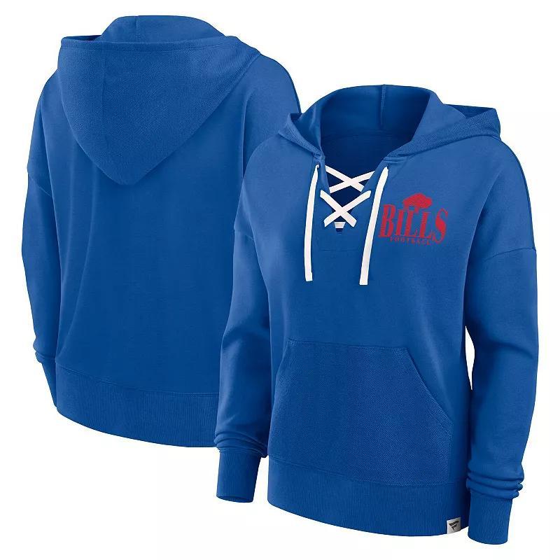 Women's Fanatics Crimson Oklahoma Sooners Heritage Original Script Lace-Up Pullover Hoodie, Size: XL, Red Product Image