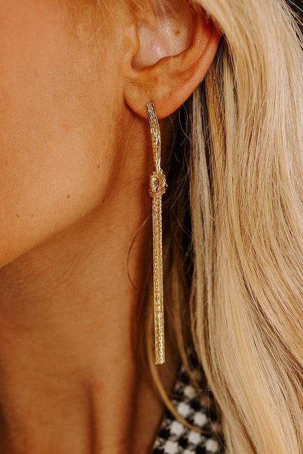 Feeling Chic Tassel Earrings Product Image