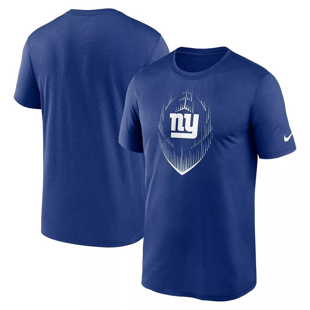 Men's Nike Royal New York Giants Primetime Legend Icon Performance T-Shirt, Size: XL, Blue Product Image