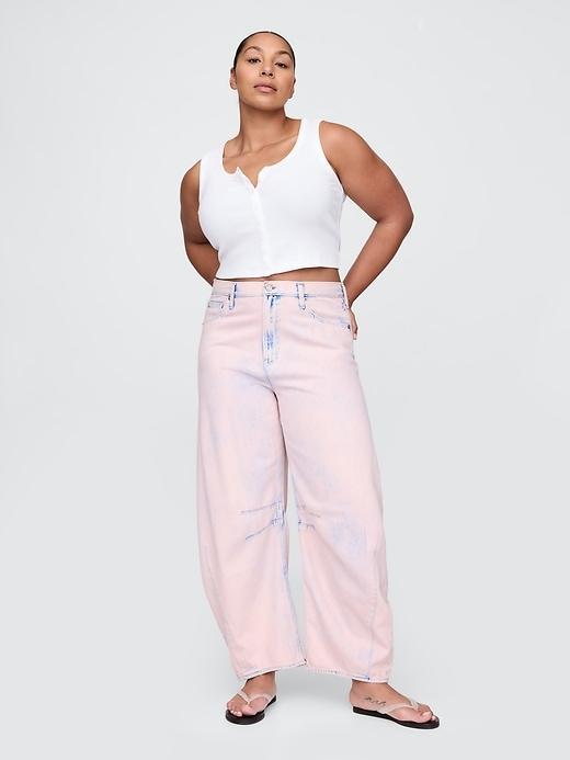 High Rise UltraSoft Horseshoe Jeans Product Image
