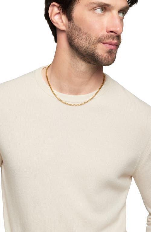 David Yurman 18K Yellow Gold Medium Box Chain Necklace 20, 3.4mm Product Image