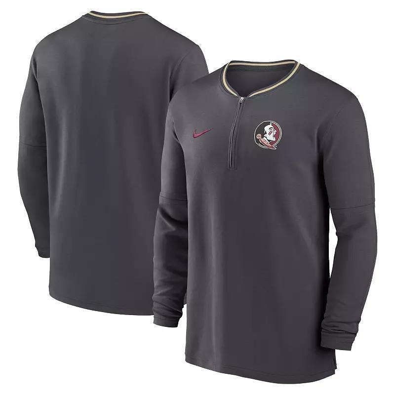 Baltimore Orioles Authentic Collection Men's Nike Dri-FIT MLB 1/2-Zip Long-Sleeve Top Product Image