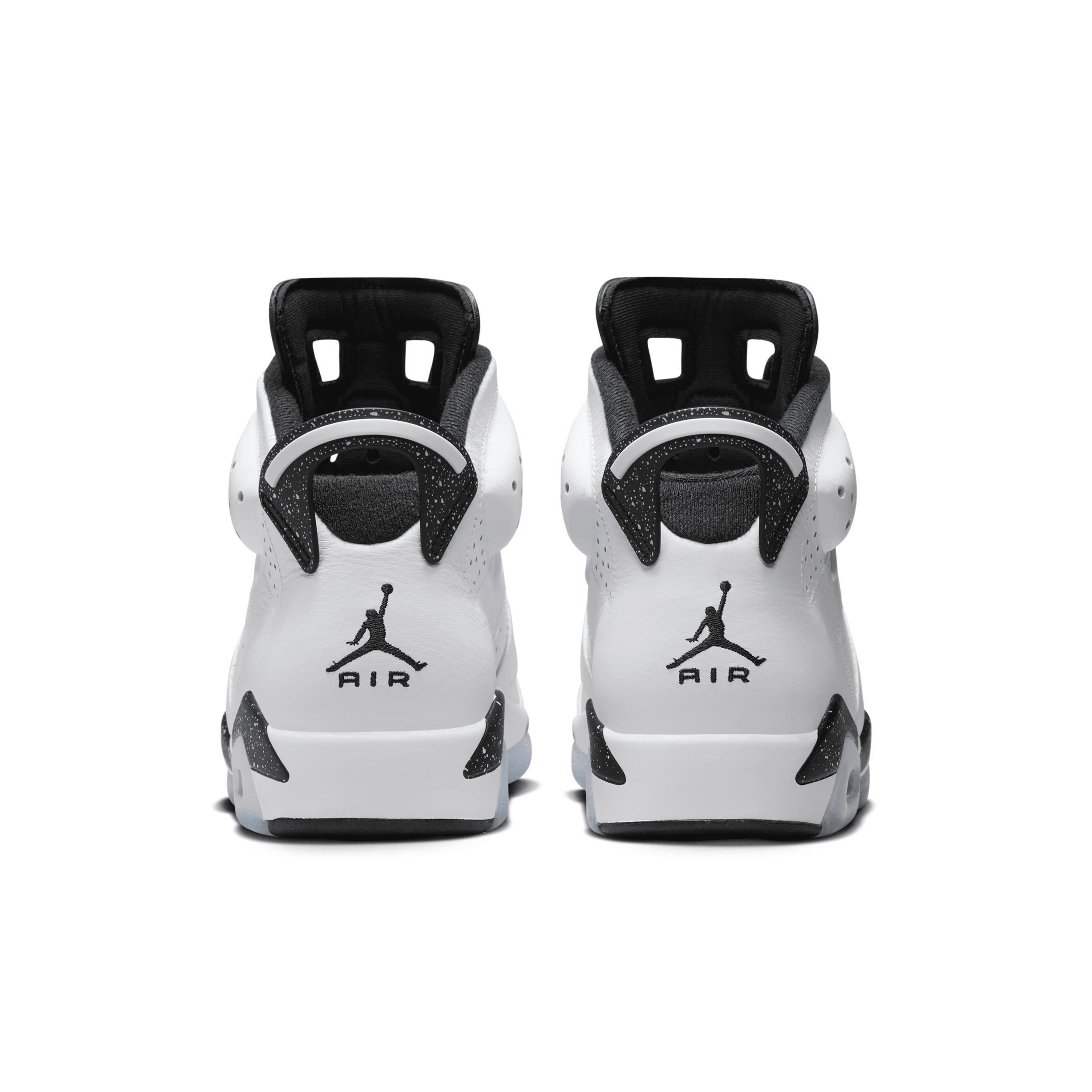 Jordan Boys Jordan AJ Retro 6 - Boys Grade School Basketball Shoes White/Black Product Image
