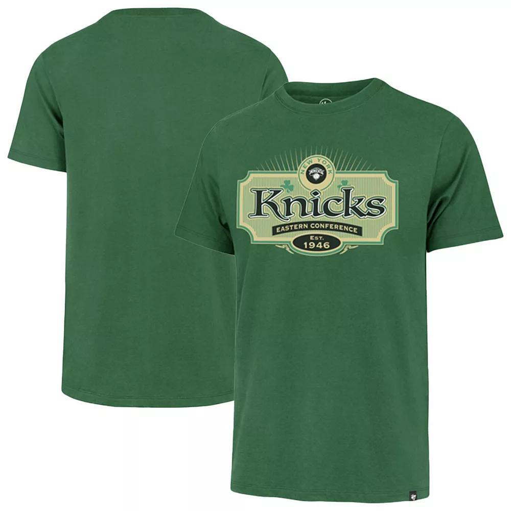 Men's '47  Green New York Knicks Lucky Team Franklin T-Shirt, Size: Large Product Image