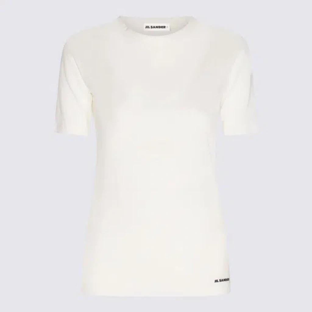 JIL SANDER White Cotton T-shirt Product Image