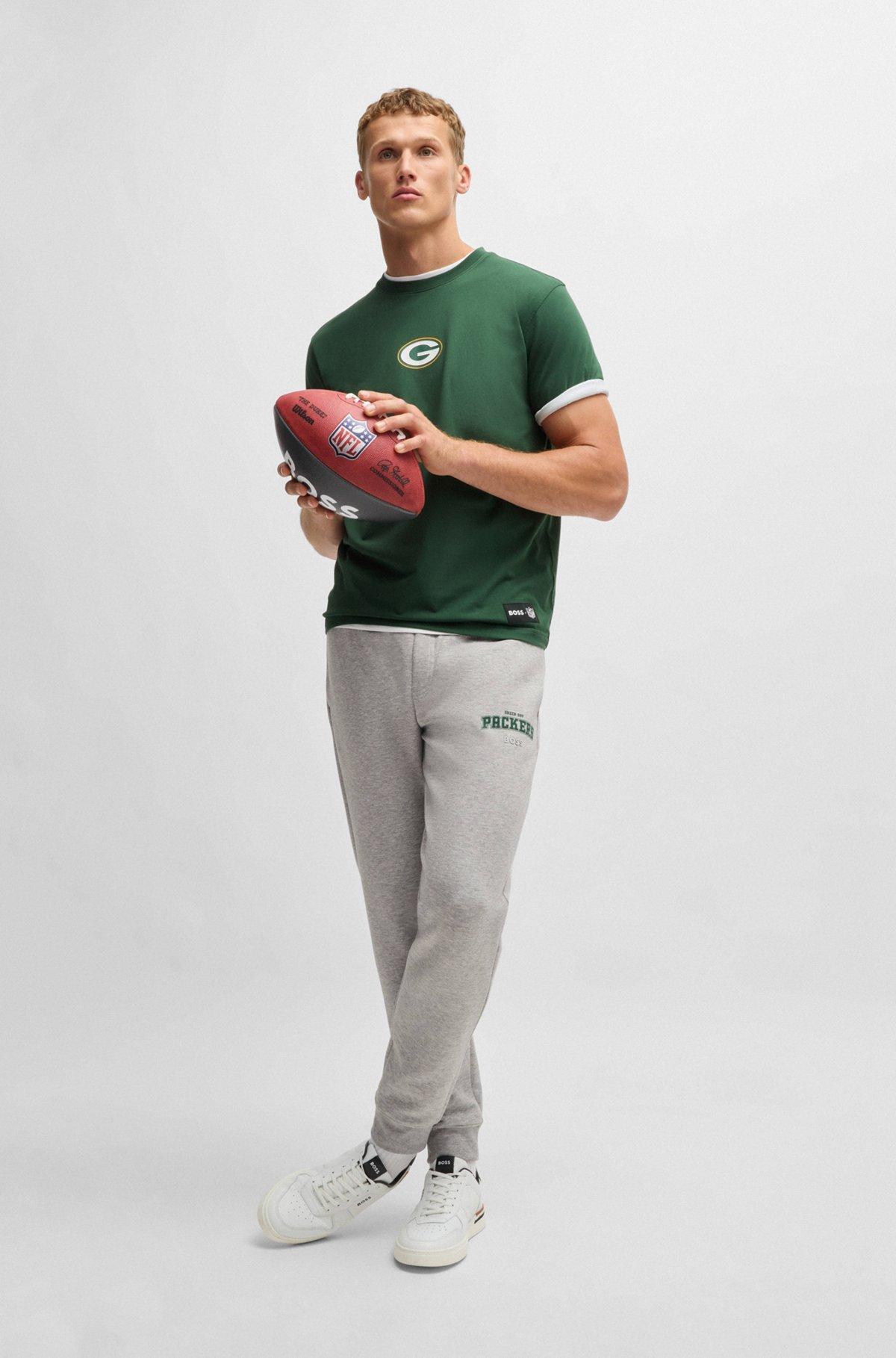 BOSS x NFL stretch-cotton T-shirt with special branding Product Image