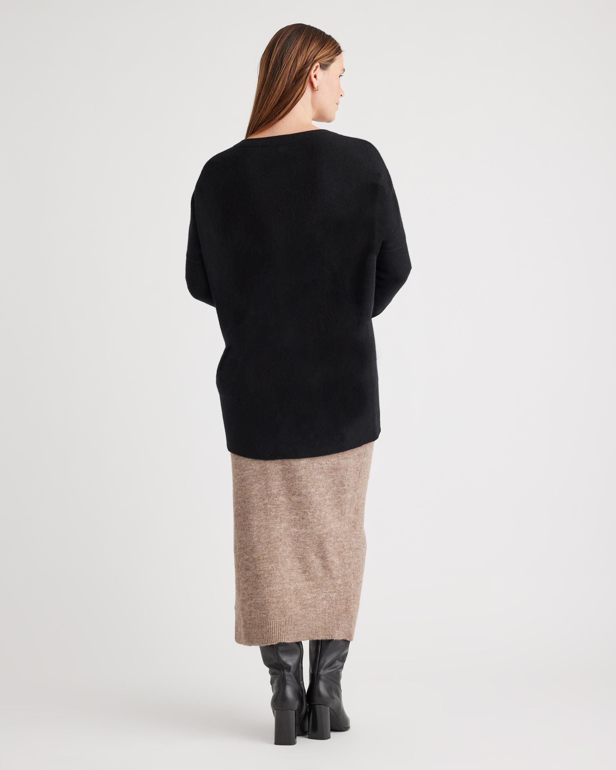 Quince | Women's Mongolian Cashmere Maternity OverSized Batwing Sweater Product Image