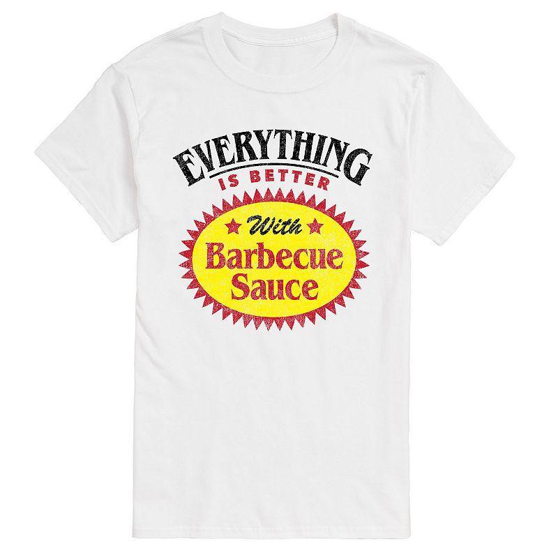 Mens Barbecue Sauce Graphic Tee Product Image