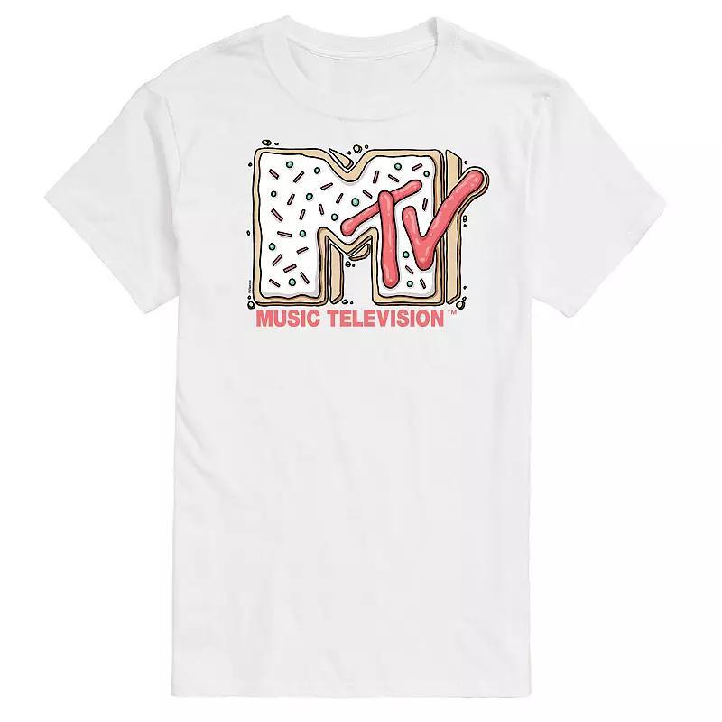 Big & Tall MTV Sugar Cookie Logo Graphic Tee, Mens Product Image