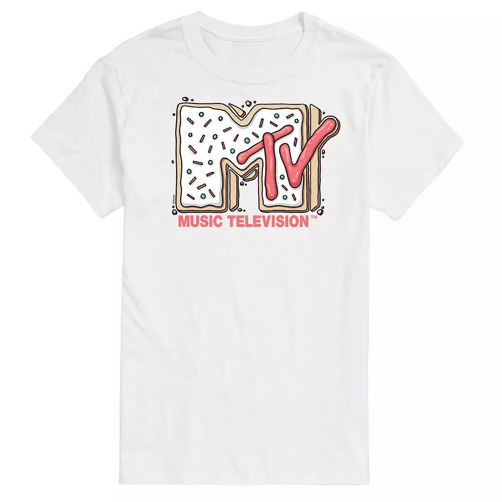 Big & Tall MTV Sugar Cookie Logo Graphic Tee, Mens Product Image