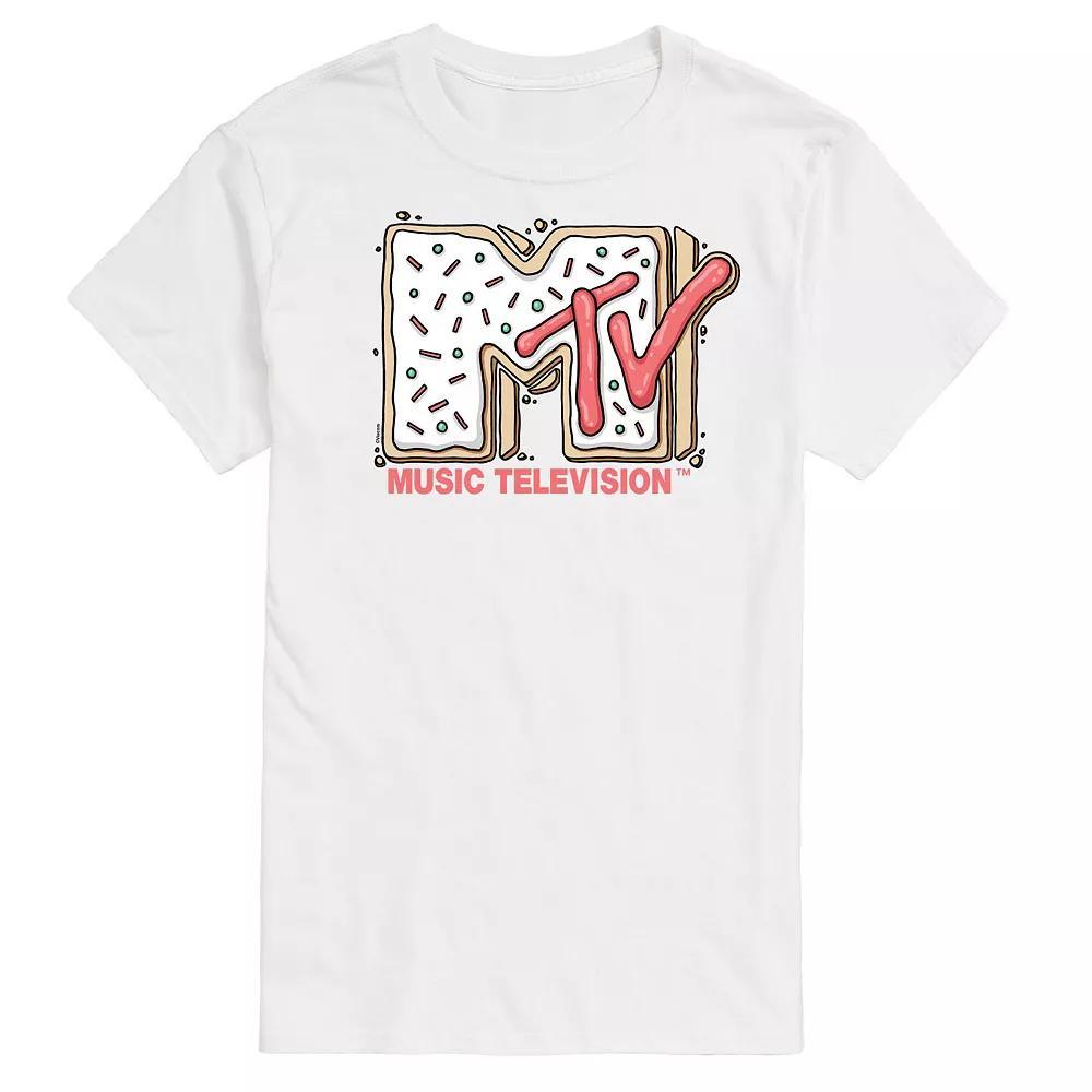 Big & Tall MTV Sugar Cookie Logo Graphic Tee, Mens Product Image