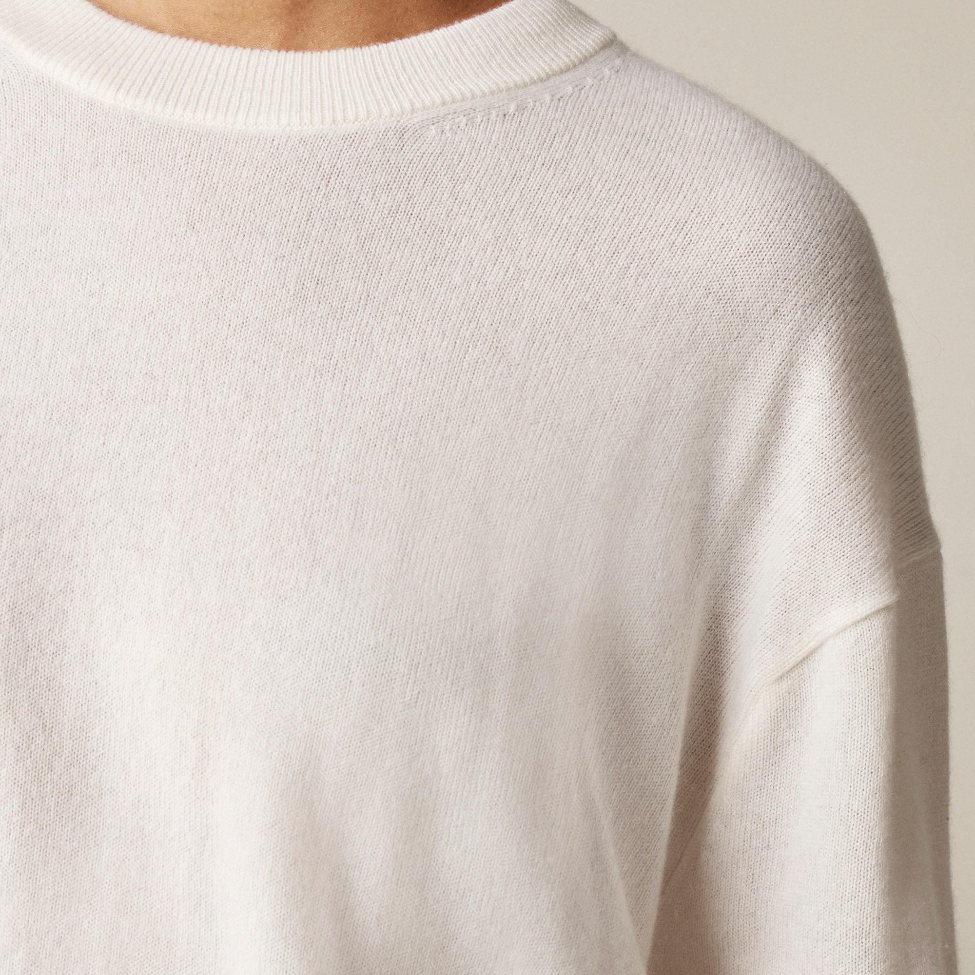 Cashmere relaxed crewneck sweater Product Image