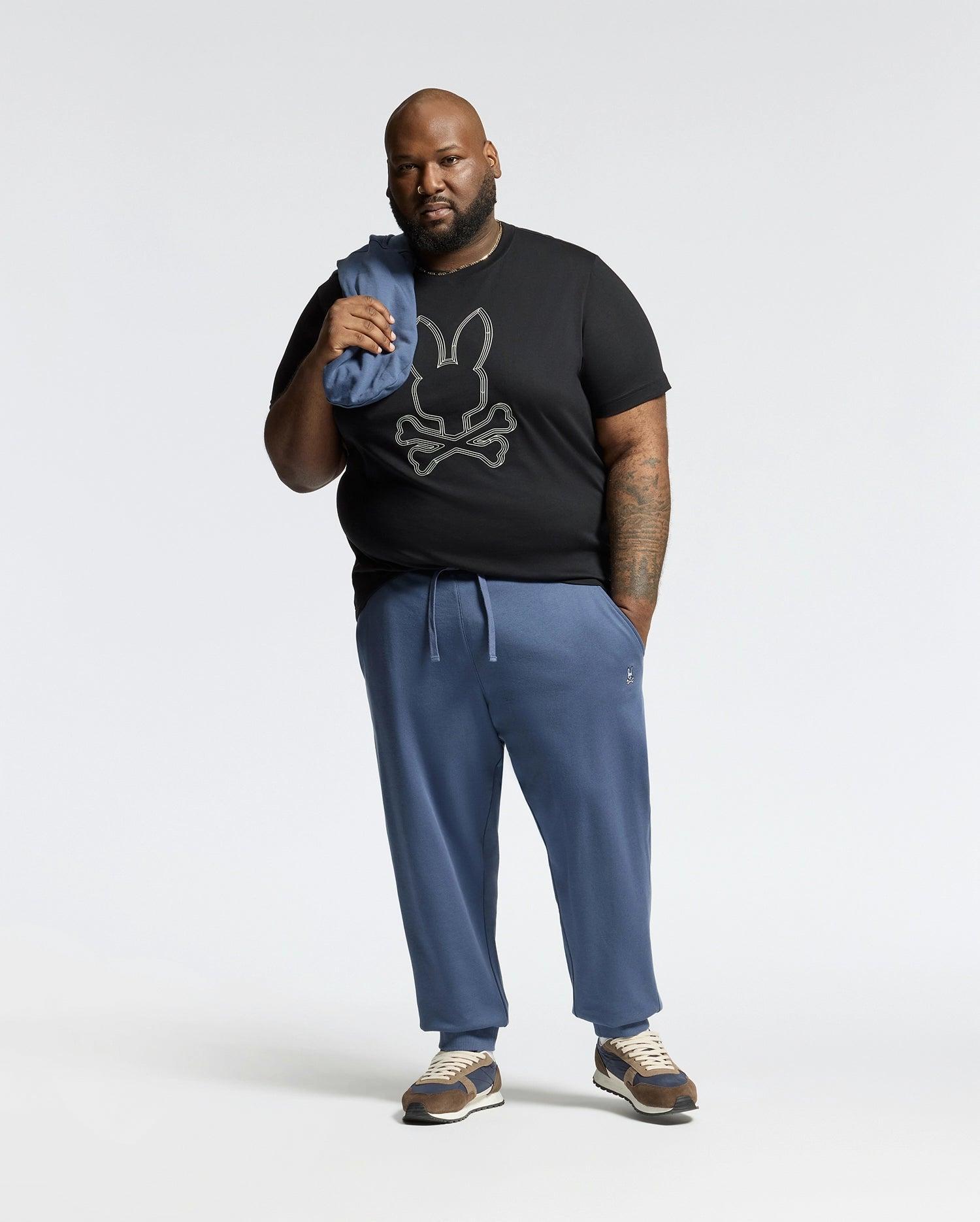 MENS BIG AND TALL MONARC FRONT BUNNY GRAPHIC TEE - B9U211E200 Male Product Image