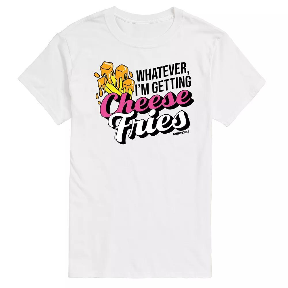 Mens Mean Girls Cheese Fries Graphic Tee Product Image