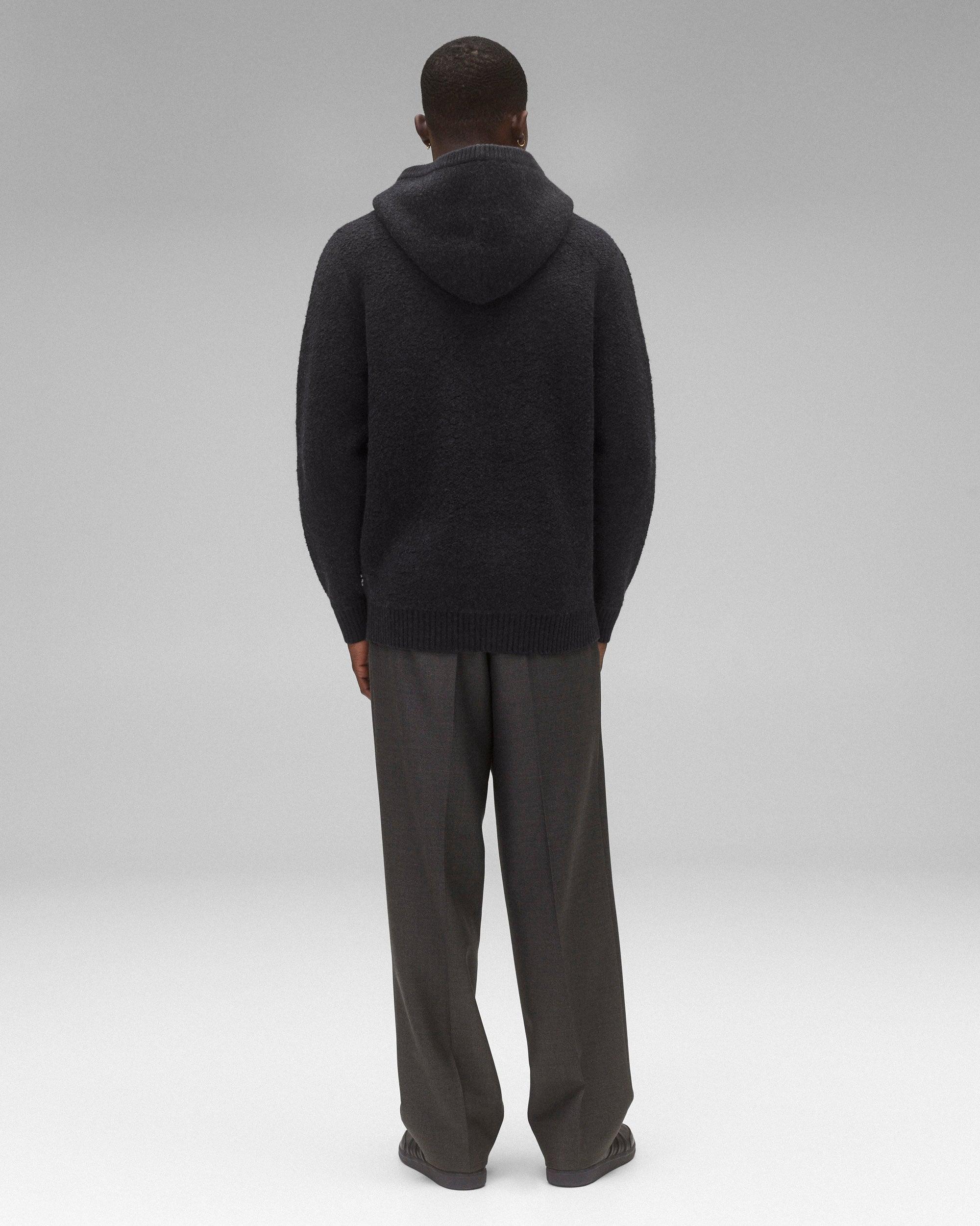 Textured Boucle Turf Hoodie Male Product Image